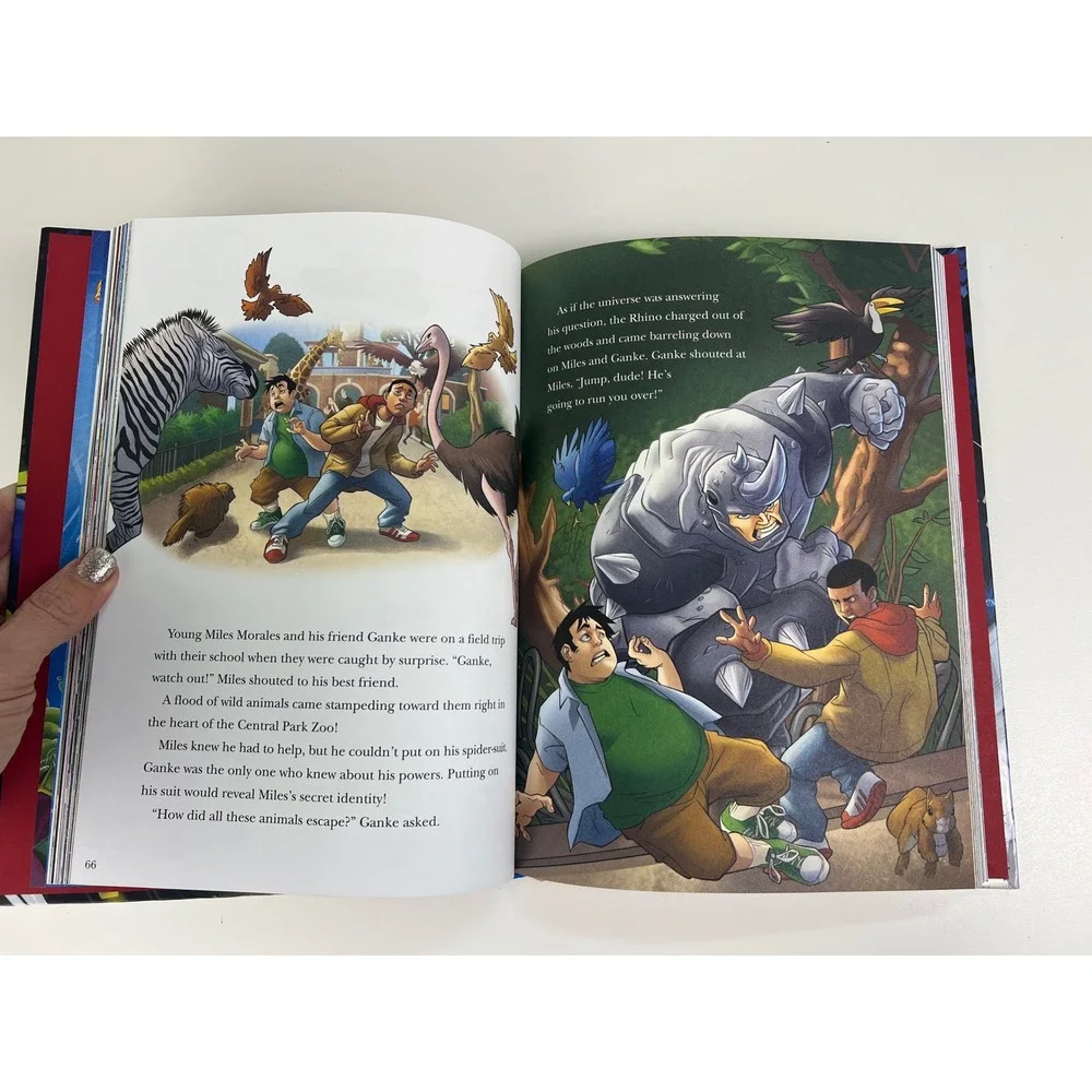 Marvel Spider Man 5 Minute Stories Childrens Book Hardcover Age 3+‎